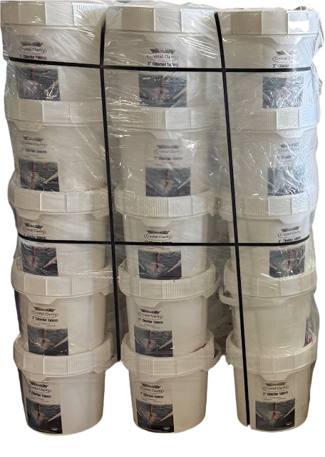 Crystal Clarity 3" Chlorine Pool Tabs 25 lbs.