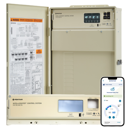 522041 Load Center with 521910 i8PS Personality Kit by Intellicenter Control System | High Performance, Efficient & Reliable Pool Heating