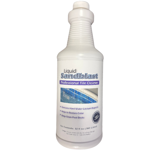 Liquid Sandblast Professional Tile Cleaner Hard Water & Scale Remover for Concrete & Hardscapes